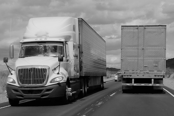 semi truck wreck