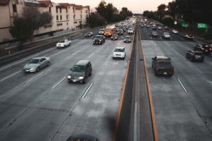 New Orleans, LA - Police, EMTs Respond to Car Accident on I-10 at Carrolton Ave